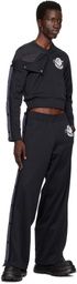 VAQUERA Navy Snap Track Jacket