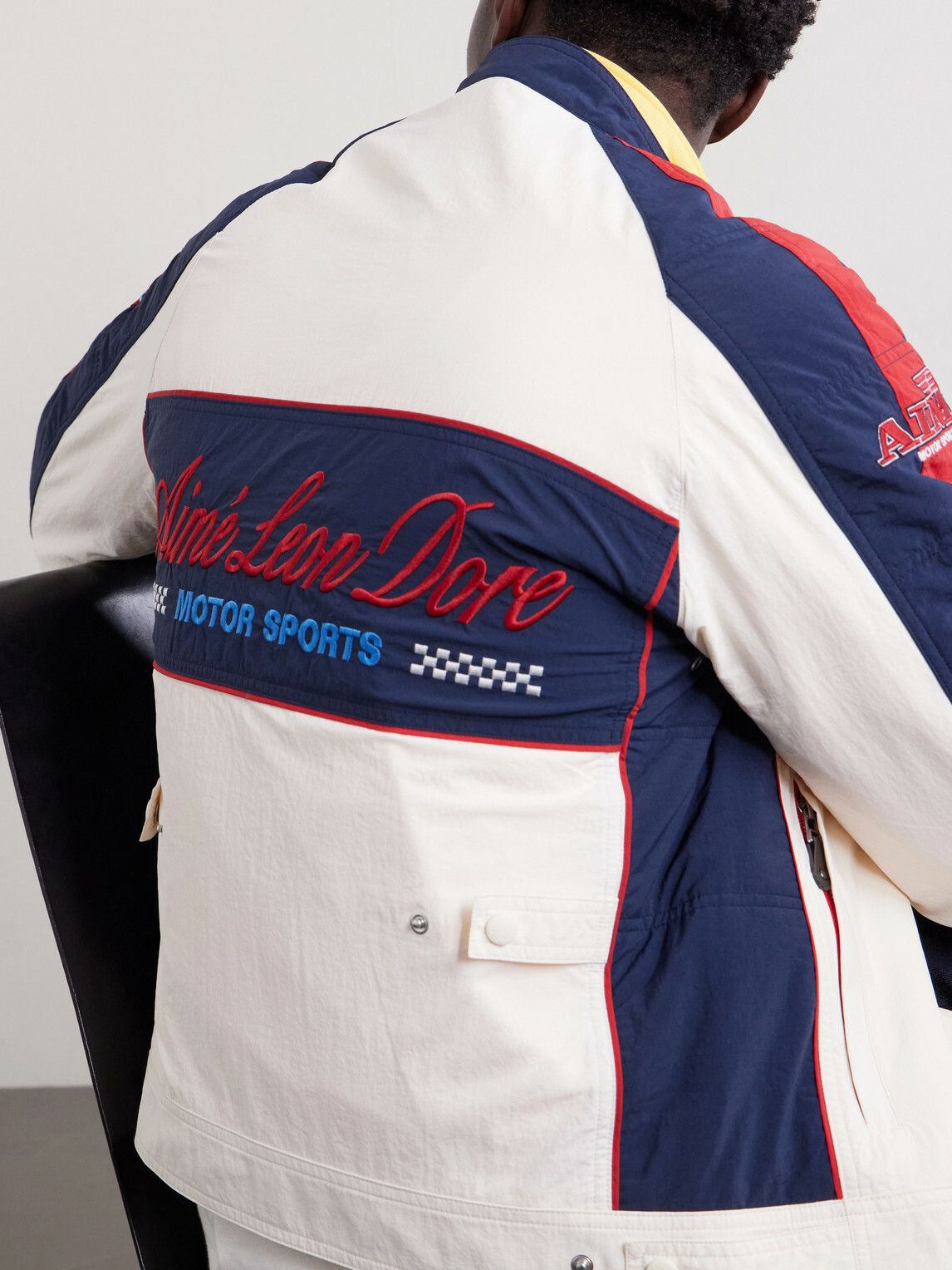 Aimé Leon Dore - Logo-Embroidered Shell Lightweight Jacket - White
