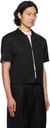 ADER error Black Set-Up Blazer Overshirt