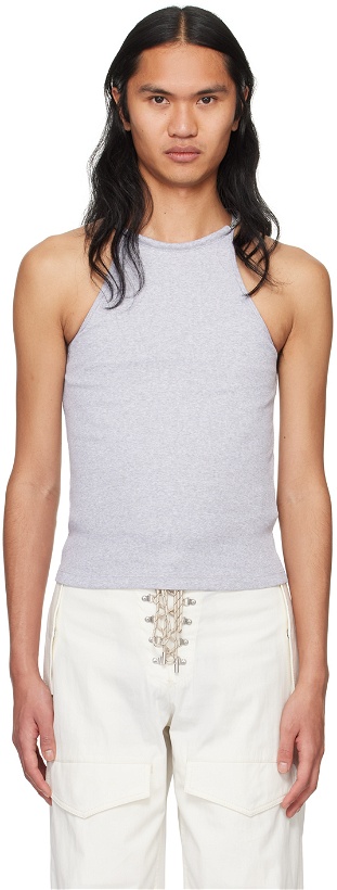 Photo: Dion Lee Gray Barball Tank Top