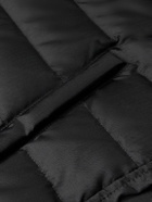 Thom Browne - Striped Quilted Ripstop Down Jacket - Black