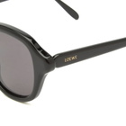 Loewe Eyewear Slim Square Sunglasses in Black/Grey 