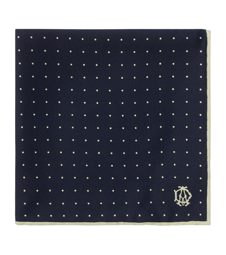 Photo: Dunhill Polka-dot silk scarf