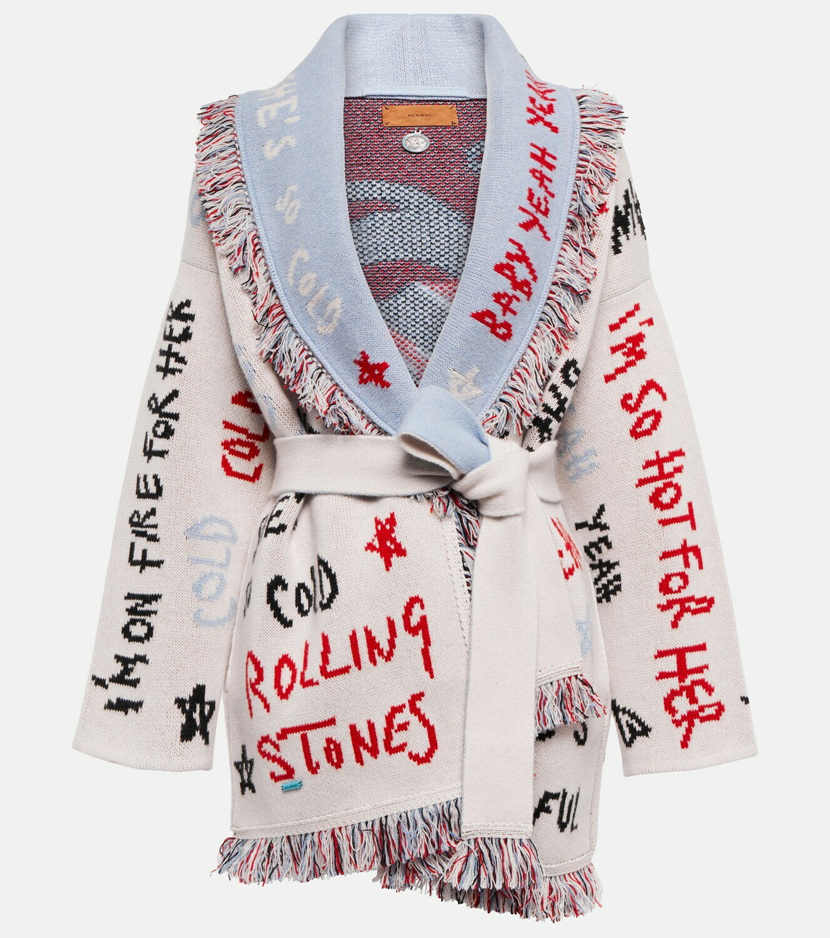 Alanui She's So Cold cashmere-blend cardigan