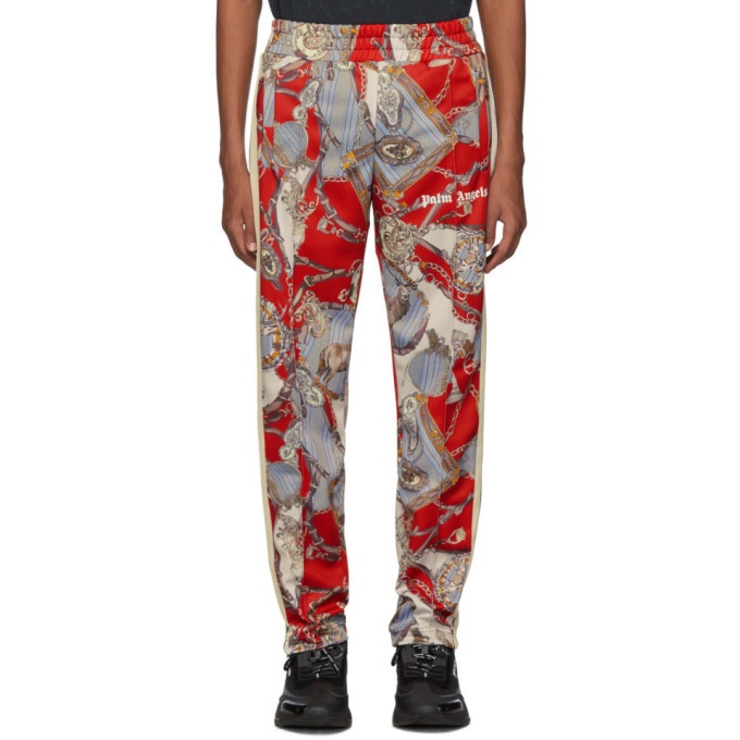 Photo: Palm Angels Red Bridle Track Pants