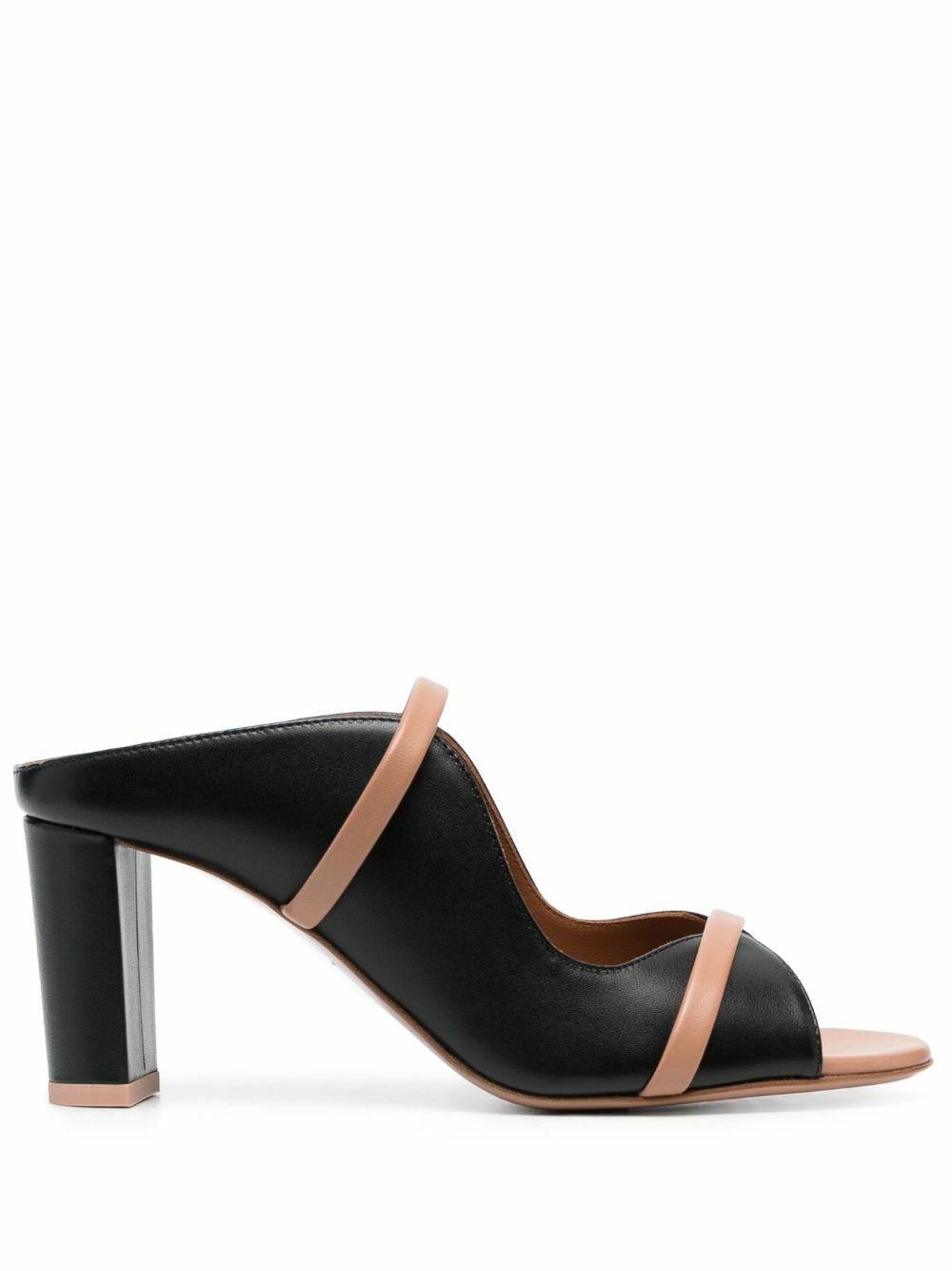 MALONE SOULIERS - Norah Leather Heel Mules Malone Souliers