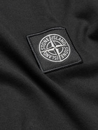 Stone Island - Logo-Appliquéd Cotton-Jersey T-Shirt - Black