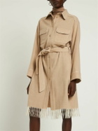 AGNONA - W's Fringed Shirt Robe