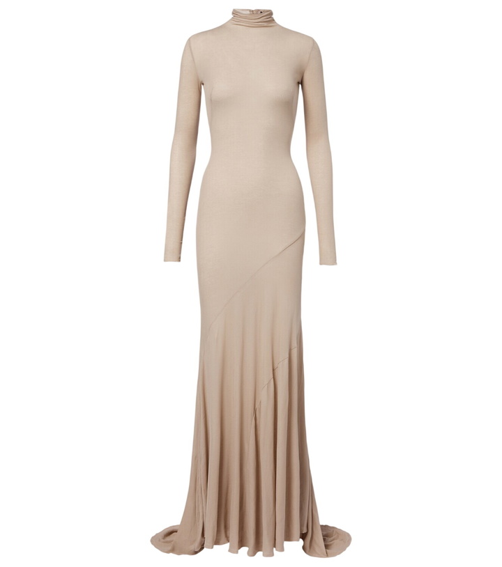 Photo: Mugler Cotton jersey gown