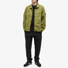 C.P. Company Men's Arm Lens Overshirt in Green Olive