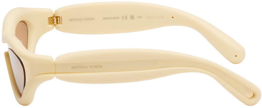 サングラス BOTTEGA VENETA Woman Sunglasses Beige BV1283S 003 Bottega Veneta Beige Hem Sunglasses Bottega Veneta