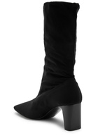 The Row Felice Stretch-neoprene Boots Black