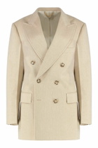 Victoria Beckham Double-breasted Knit Jacket