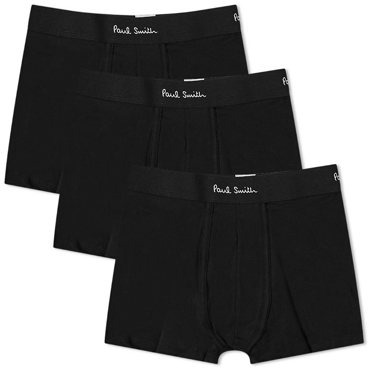Photo: Paul Smith Men's 3-Pack Trunk in Black