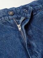 SKY HIGH FARM - Straight-Leg Logo-Embroidered Jeans - Blue