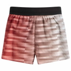 Bandit Men's Men’s Split Shorts in Uneven Horizontal Gradient/Poppy Multi
