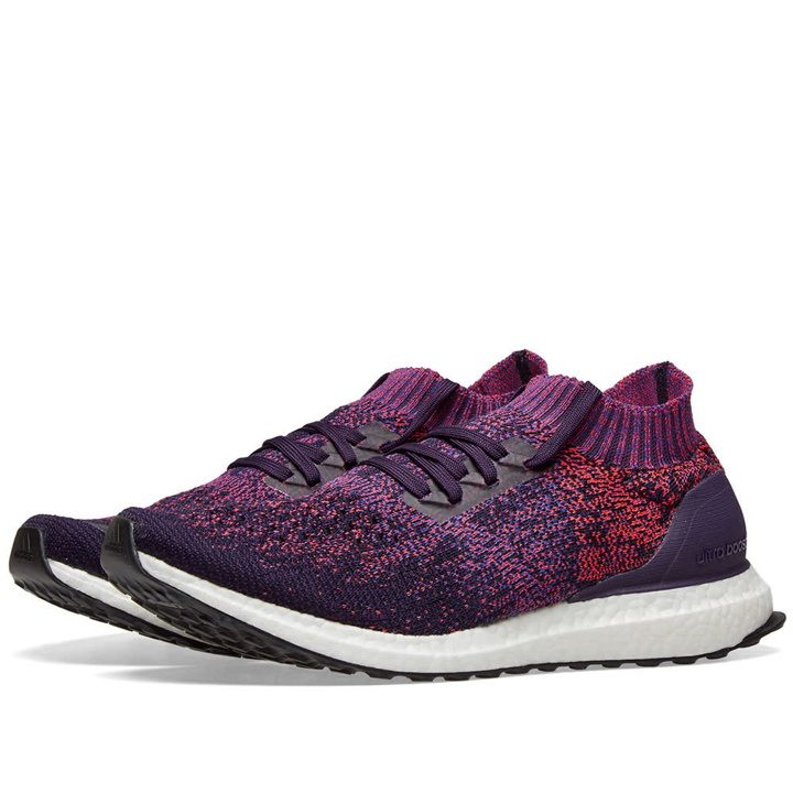 Photo: Adidas Ultra Boost Uncaged Legend Purple, Blue & Red