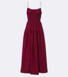 Dôen Safia cotton poplin maxi dress