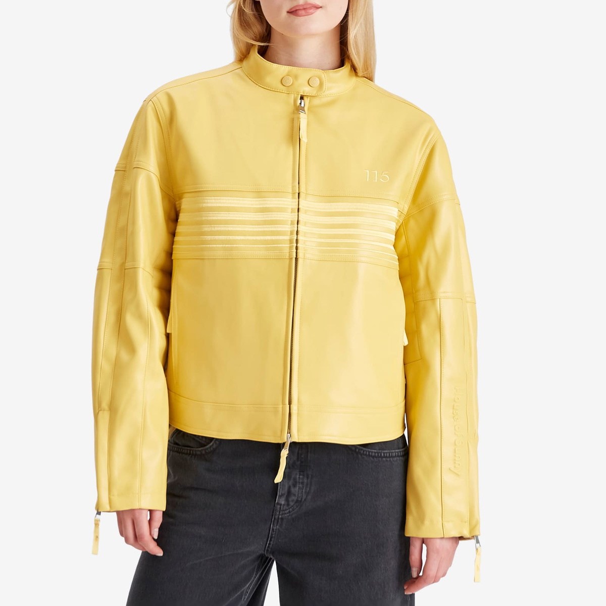 House Of Sunny Women's The Racer Jacket in Butter