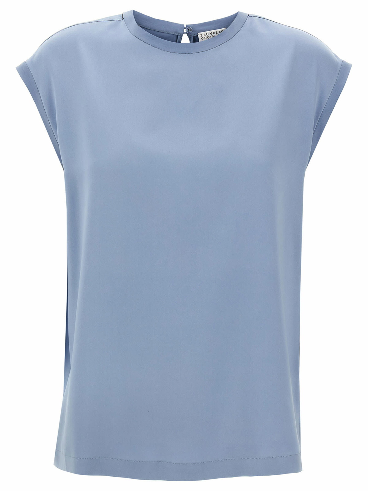 Tシャツ・カットソー BRUNELLO CUCINELLI T-SHIRT WITH PRECIOUS NECKLINE Brunello Cucinelli Precious Neckline T-shirt Brunello Cucinelli