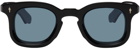 JACQUES MARIE MAGE Black Circa Limited Edition Devaux Sunglasses