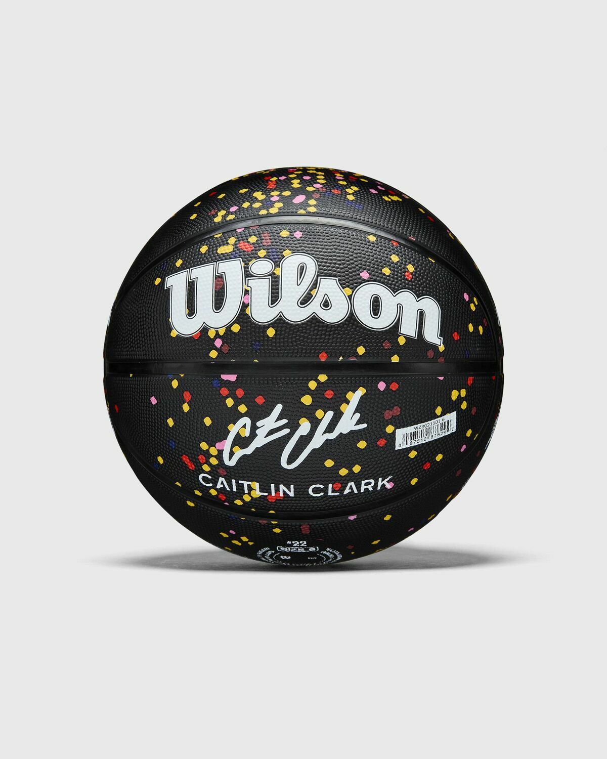 WILSON CC EVERY POINT BASKETBALL BLACK SIZE 7 Black Mens Sports Equipment
