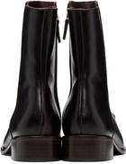 HEREU Brown Metla Polished Boots