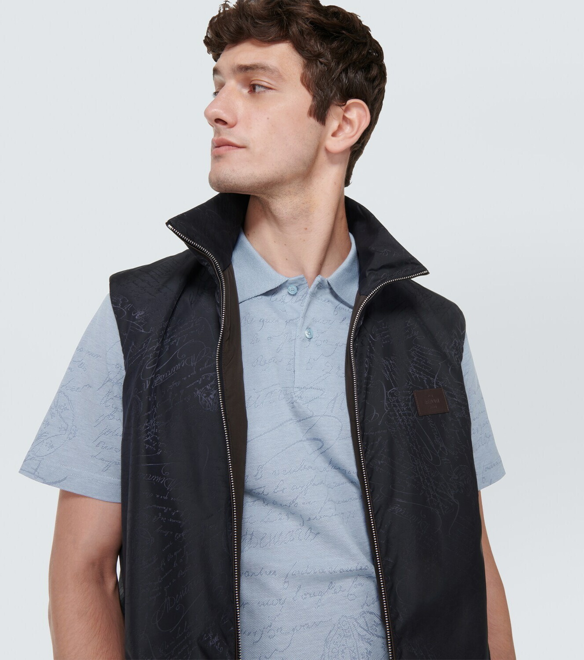 Berluti Scritto padded vest