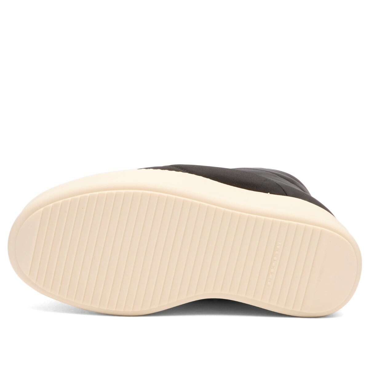 Rick Owens DRKSHDW Women's Mega Bumper Low Lunar Boots in Black/Milk