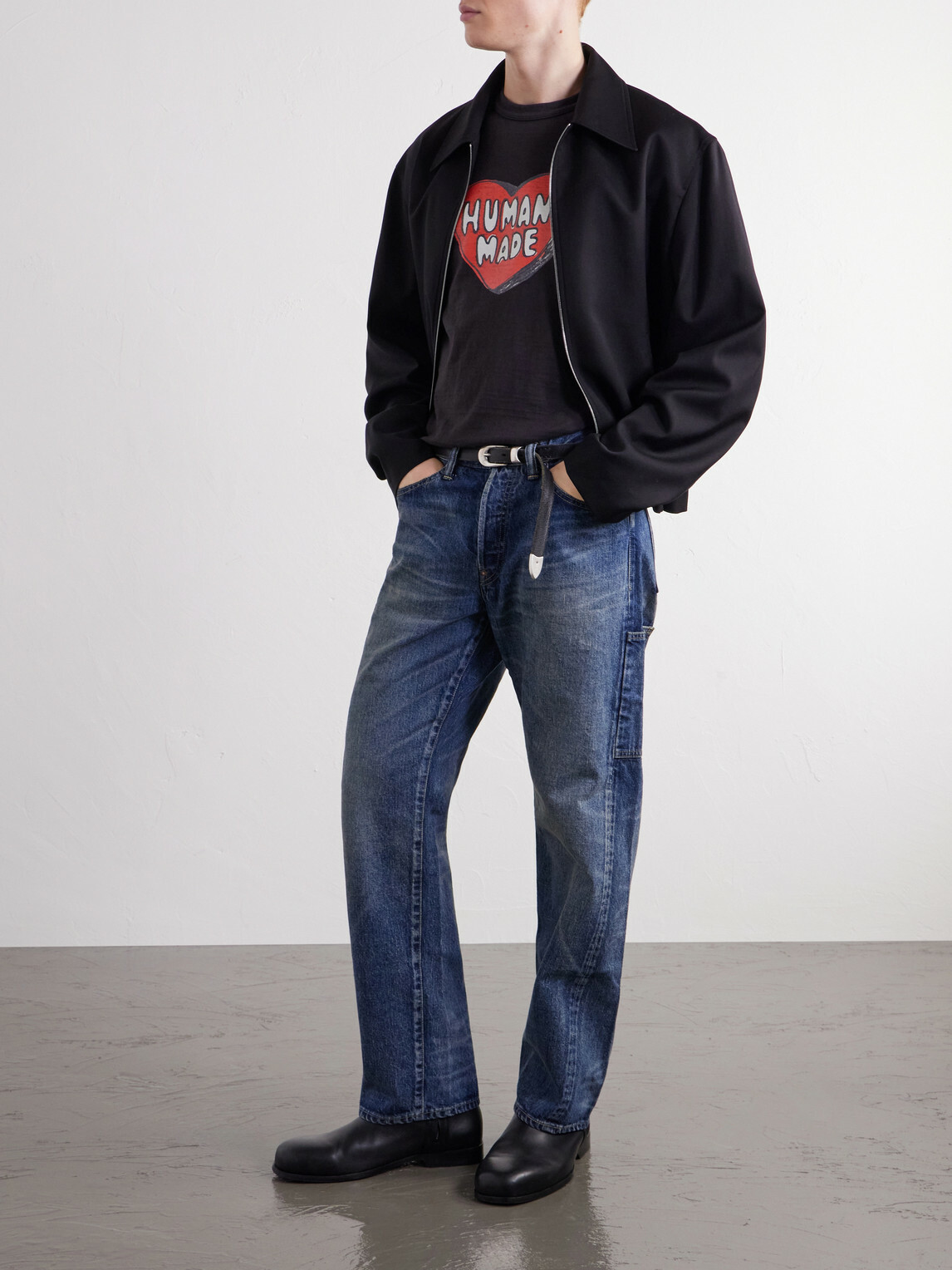 Human Made - Straight-Leg Jeans - Blue