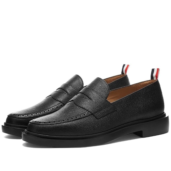 Photo: Thom Browne Pebble Grain Penny Loafer