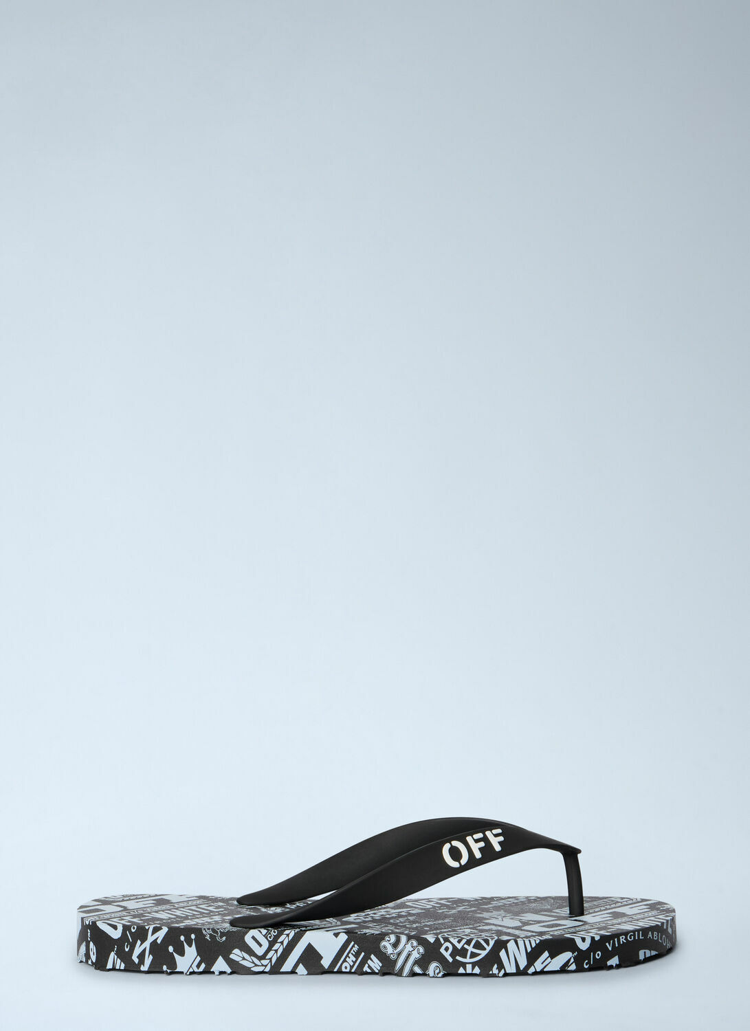 Off-White Off Stamp Flip Flops