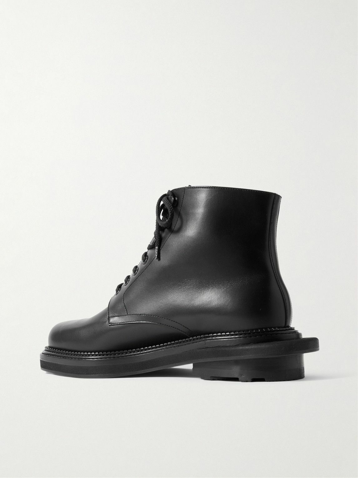 J.M. Weston - Sacai Nubuck Boots - Black
