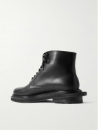 J.M. Weston - Sacai Nubuck Boots - Black