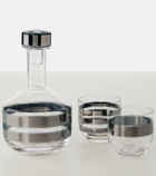 Tom Dixon - Tank whiskey glasses and decanter set