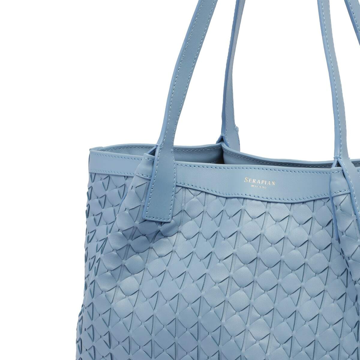 Serapian Small Secret Mosaico Tote Bag