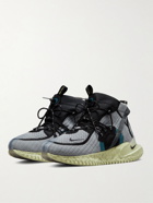 Nike - ISPA Flow 2020 SE Mesh and Neoprene High-Top Sneakers - Black