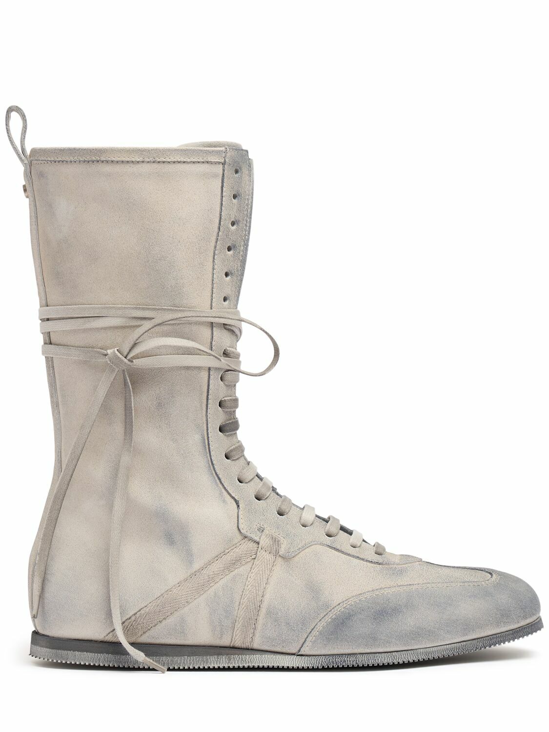 スニーカー ANN DEMEULEMEESTER Chalk Suede Sneakers Ann Demeulemeester Chalk Suede Sneakers | italist
