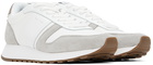 Paul Smith White & Gray Eighties Sneakers