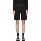 Alexander McQueen Black Graffiti Hybrid Shorts