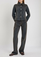 Our Legacy Union Darted Denim Jacket Black