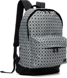 BAO BAO ISSEY MIYAKE Gray Daypack Reflector Backpack