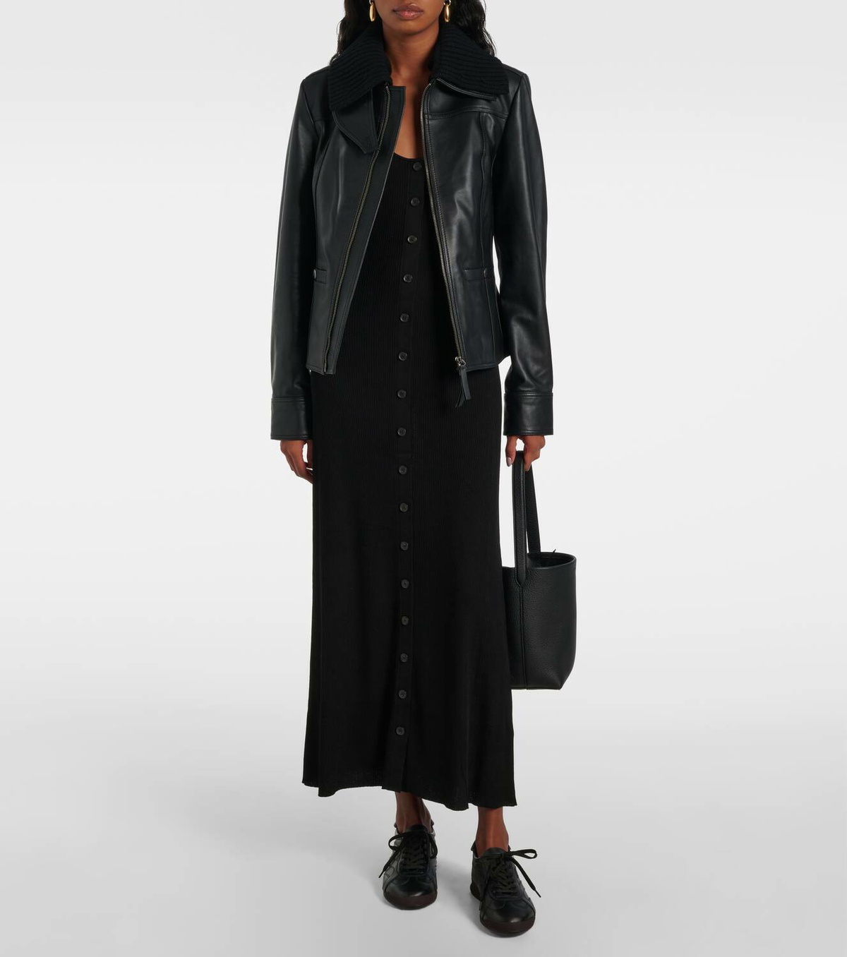Proenza Schouler Pin leather sneakers
