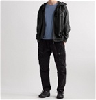 C.P. Company - Panelled Jersey and GORE-TEX INFINIUM Hooded Jacket - Black