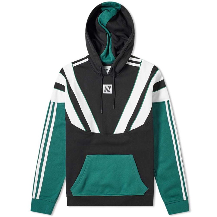 Photo: Adidas x NTS Radio x Spirit Forecast Hoody Black & Tech Forest