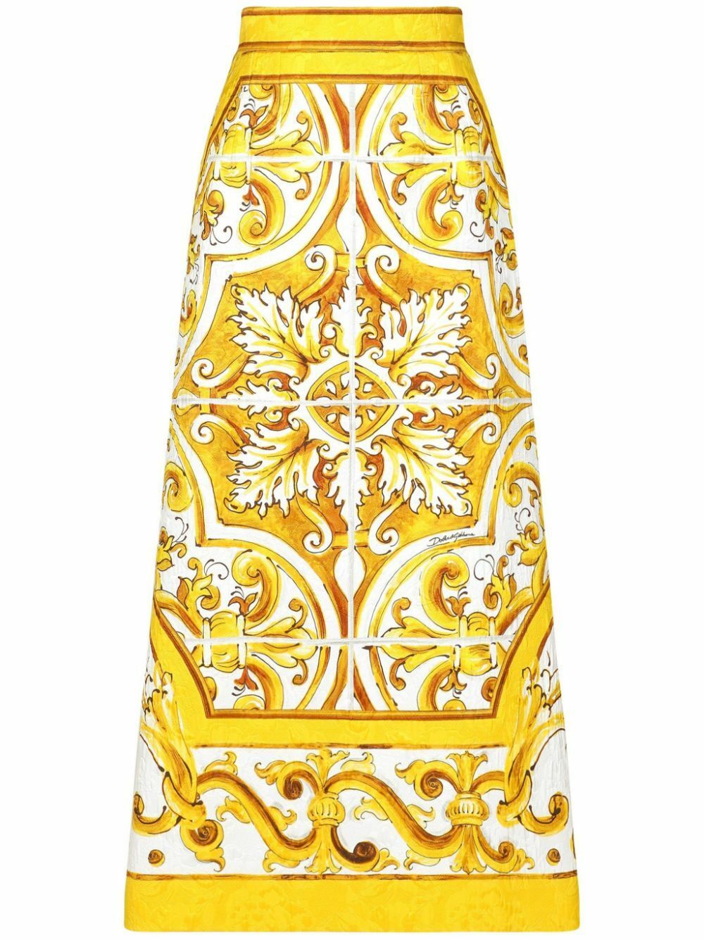 Majolica-Print Skirt Set main image 1