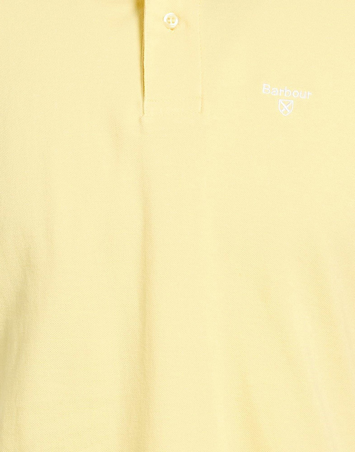 Barbour Mens Polo shirt Pastel in Yellow