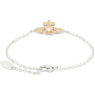 Vivienne Westwood Olympia Faux-Pearl Chain Bracelet