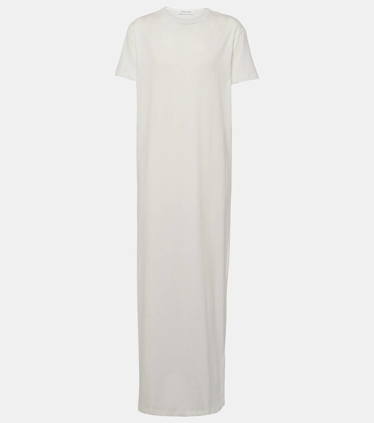 The Frankie Shop Maya cotton-blend jersey maxi dress