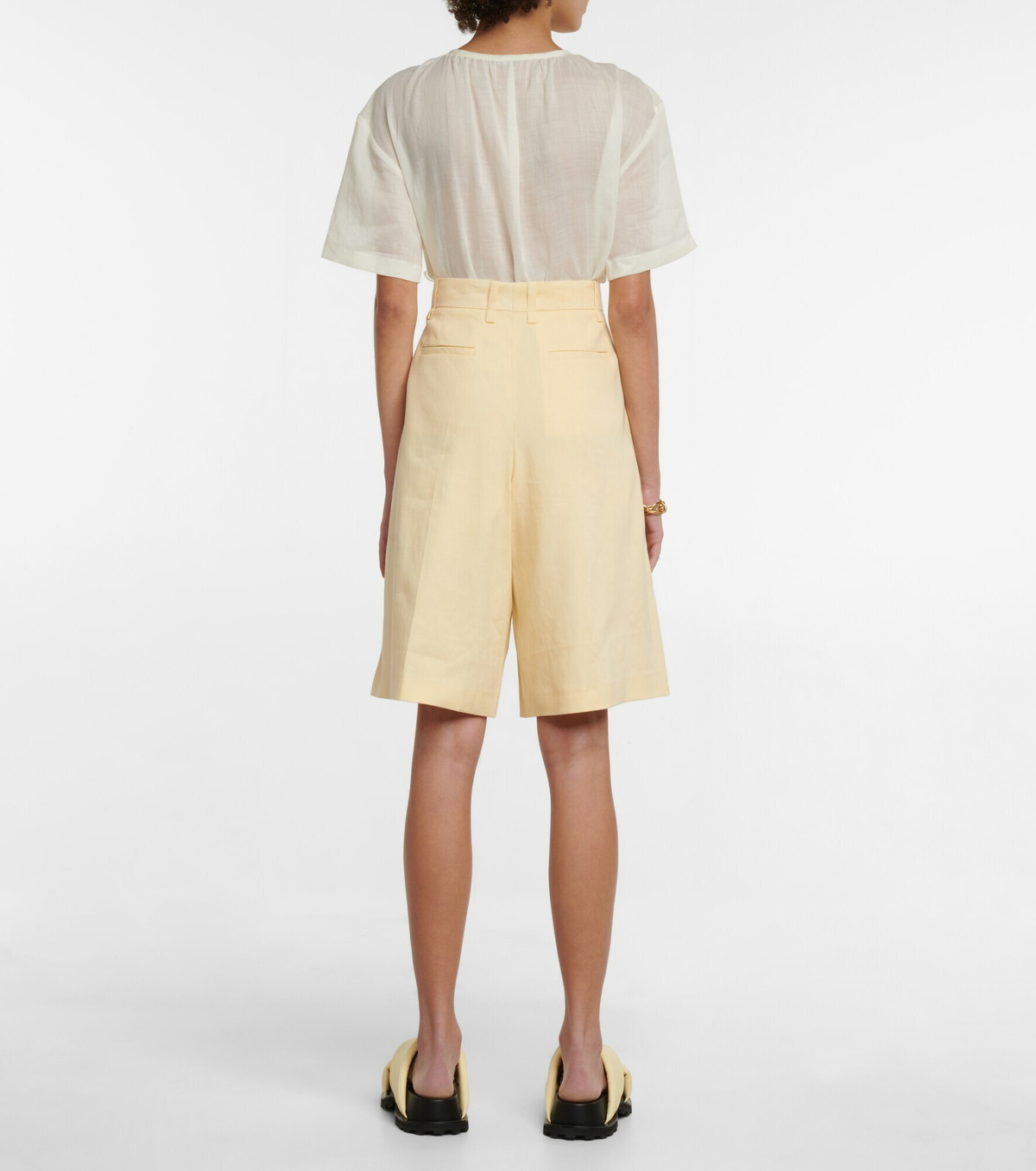 Joseph - Tarah linen-blend Bermuda shorts